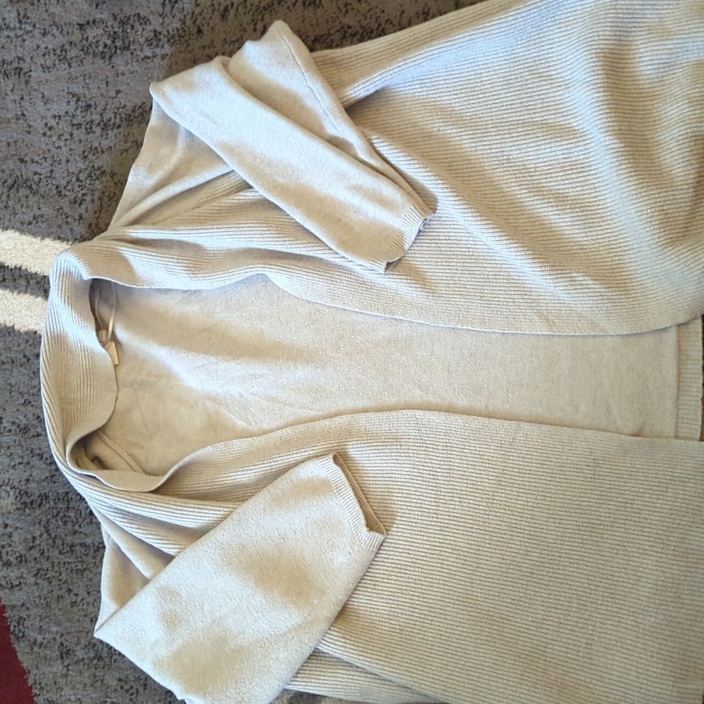 Grey 3/4 sleeve sweater women's 3x